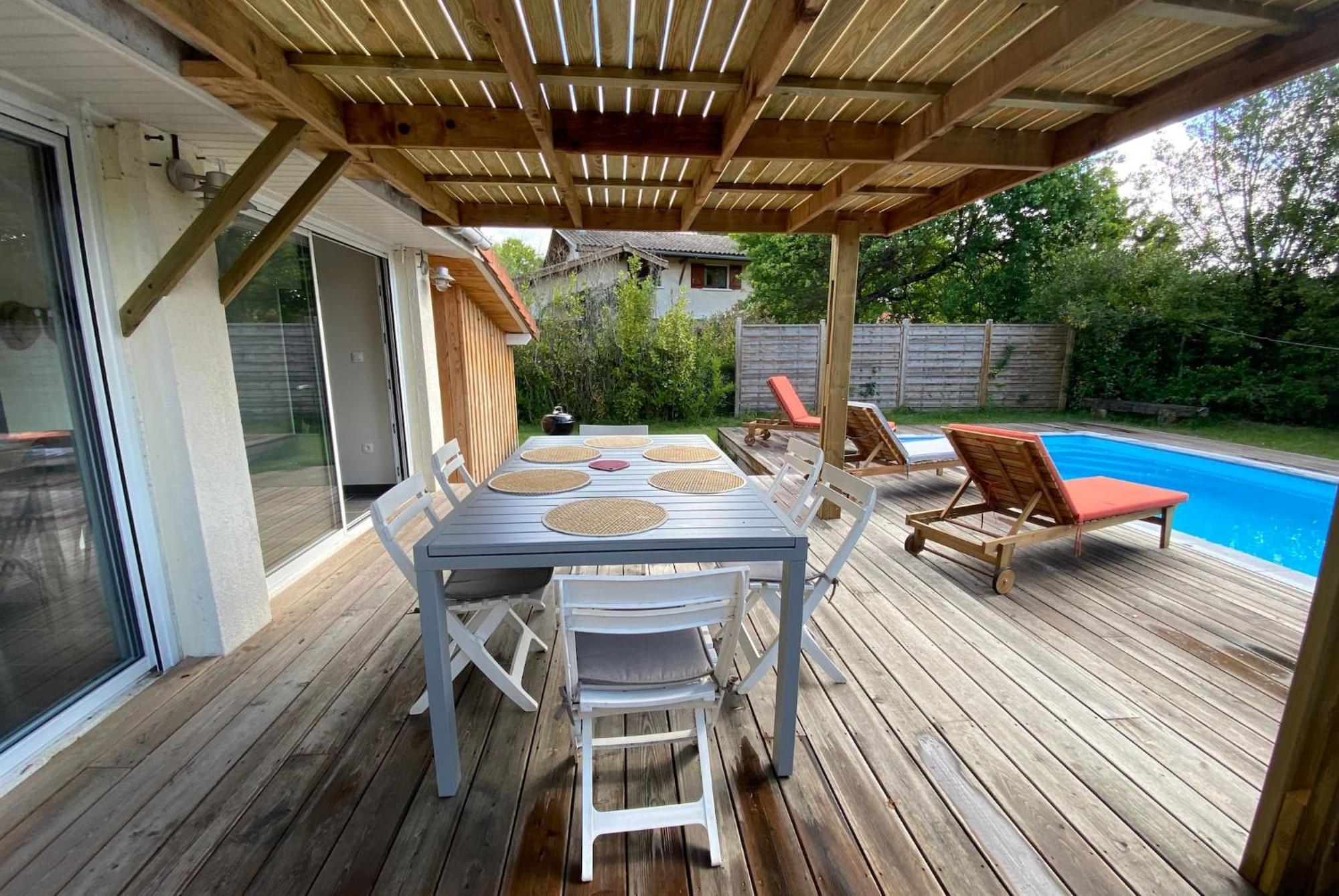 Maison Des Lauriers A Andernos Luaran gambar