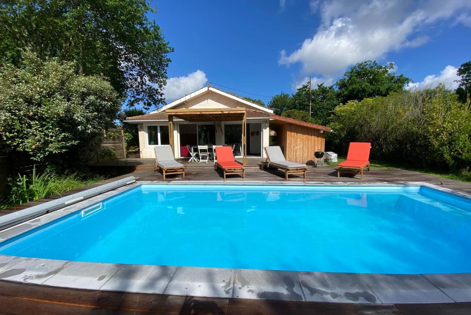 Maison Des Lauriers A Andernos Luaran gambar